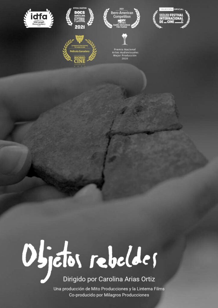 Portada largometraje Objetos rebeldes
