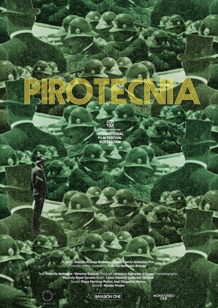 Portada largometraje Pirotecnia